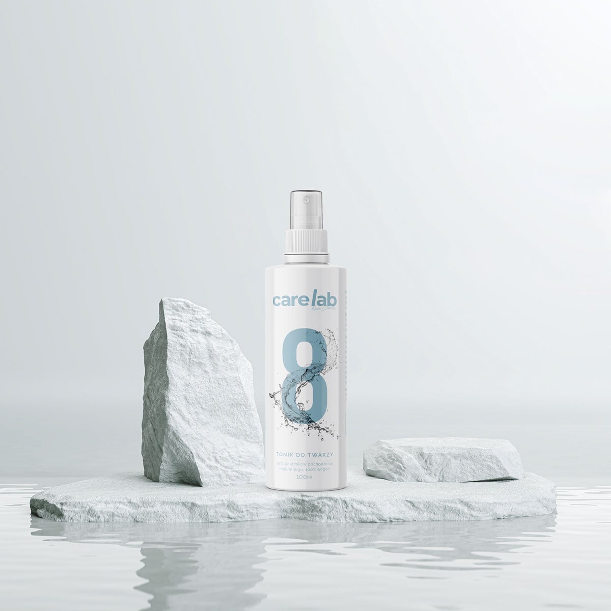 CARELAB Tonik do Twarzy 100 ml - nawilżający tonik odświeżający