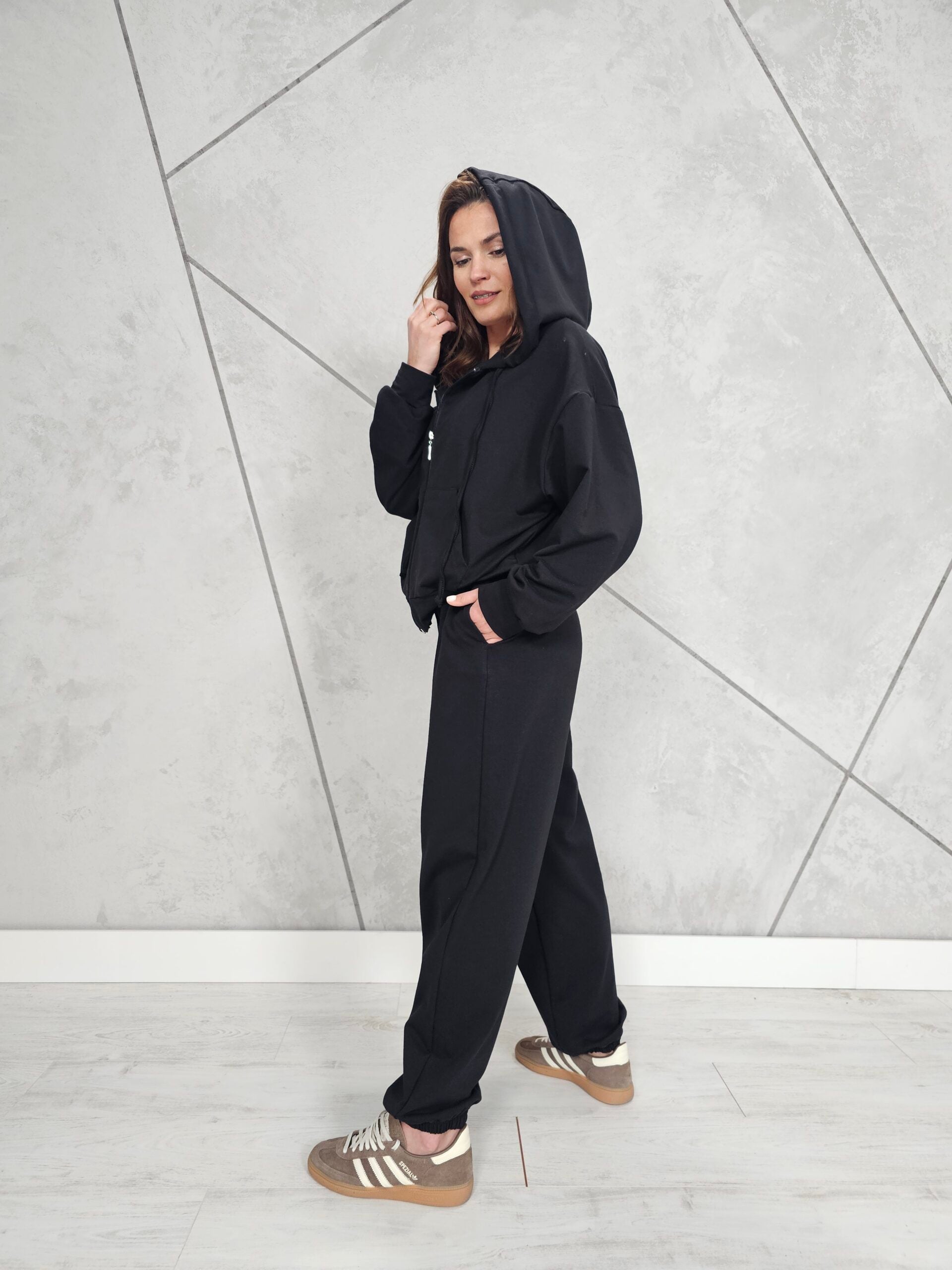 Bluza Rozpinana CITY (Czarna)