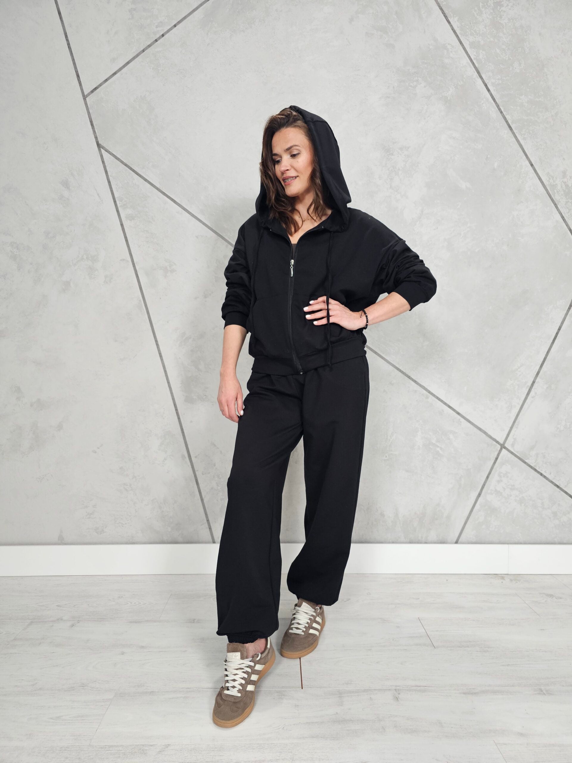 Bluza Rozpinana CITY (Czarna)