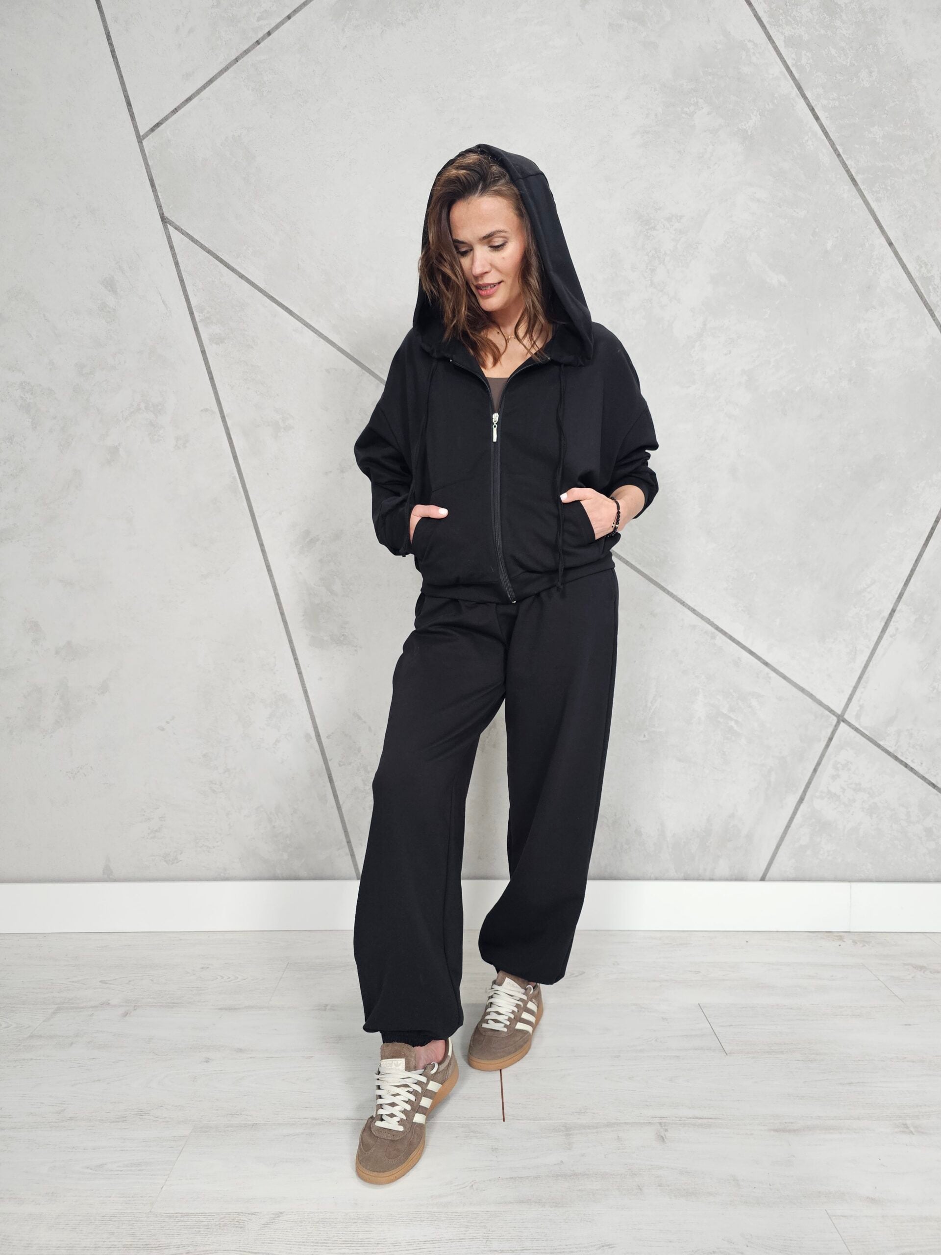 Bluza Rozpinana CITY (Czarna)
