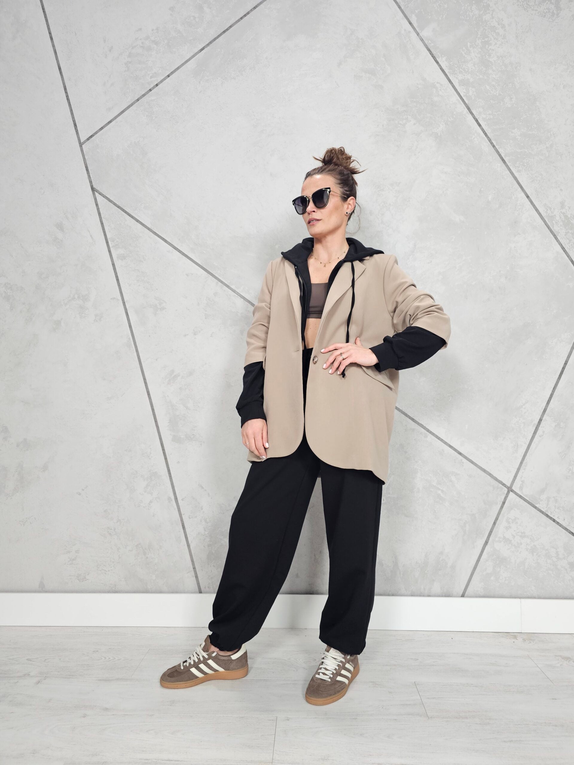 Bluza Rozpinana CITY (Czarna)