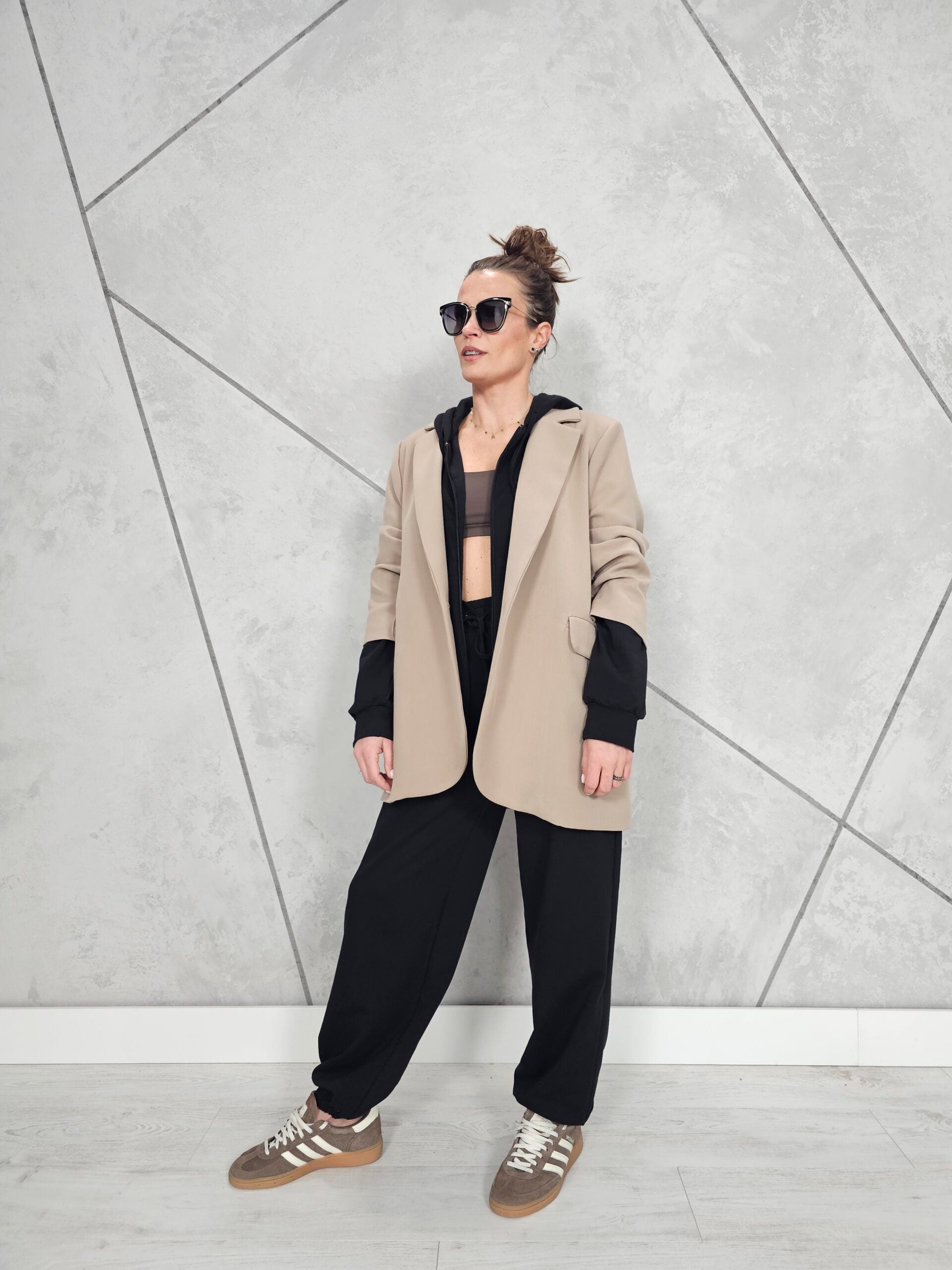 Bluza Rozpinana CITY (Czarna)