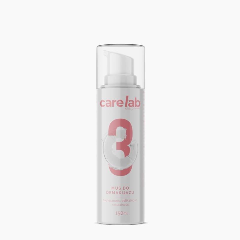 CARELAB Mus do Demakijażu 150 ml - oczyszczający mus odżywczy