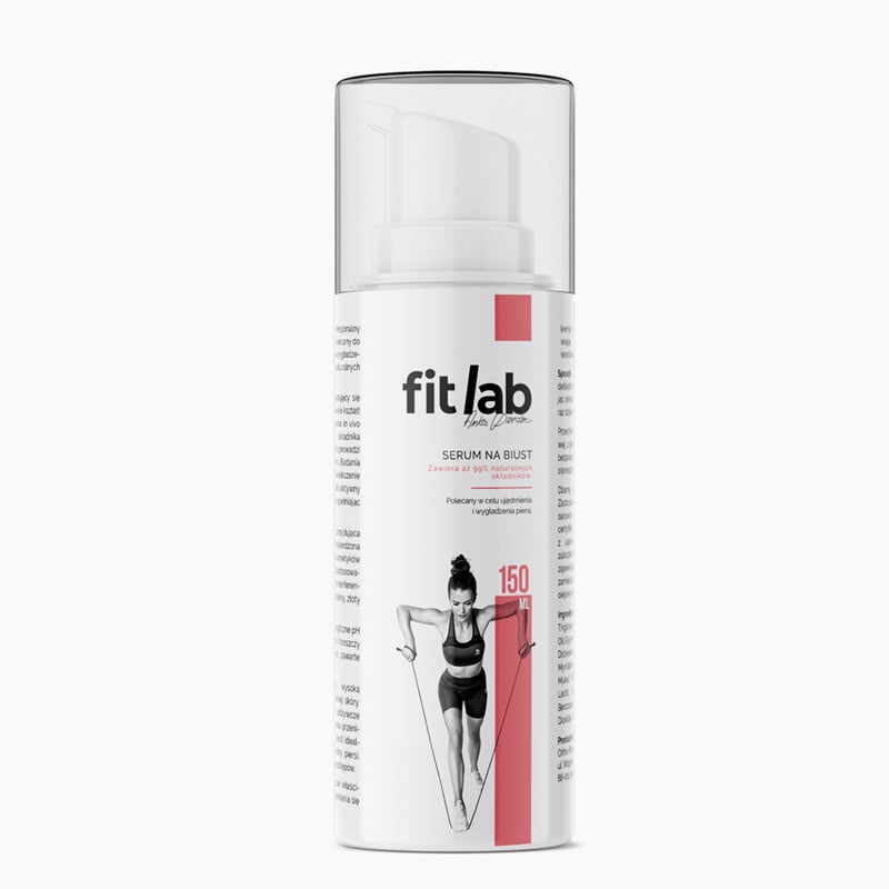 FitLab Serum Na Biust 150 ml - ujędrniające serum zwiększające objętość piersi