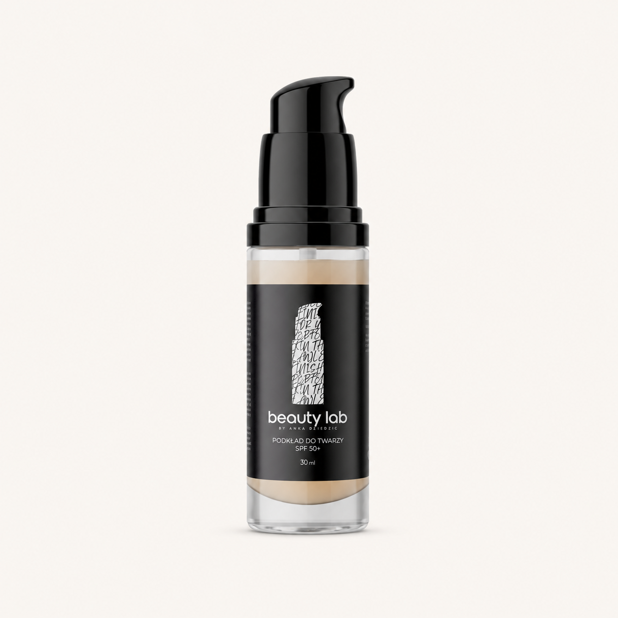 BeautyLab Podkład 03 Sand – butelka z pompką