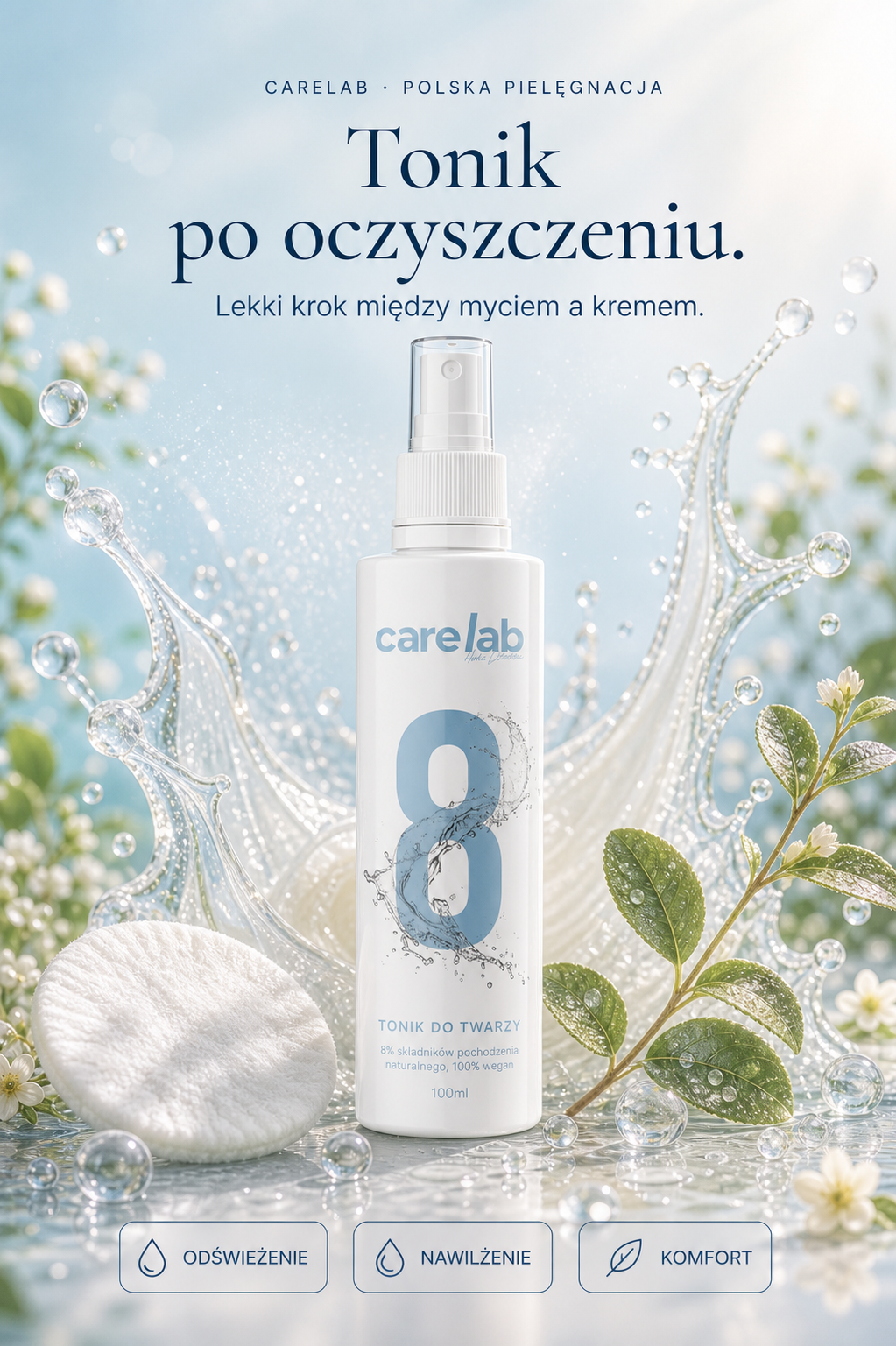 CareLab Tonik do Twarzy - grafika hero PDP