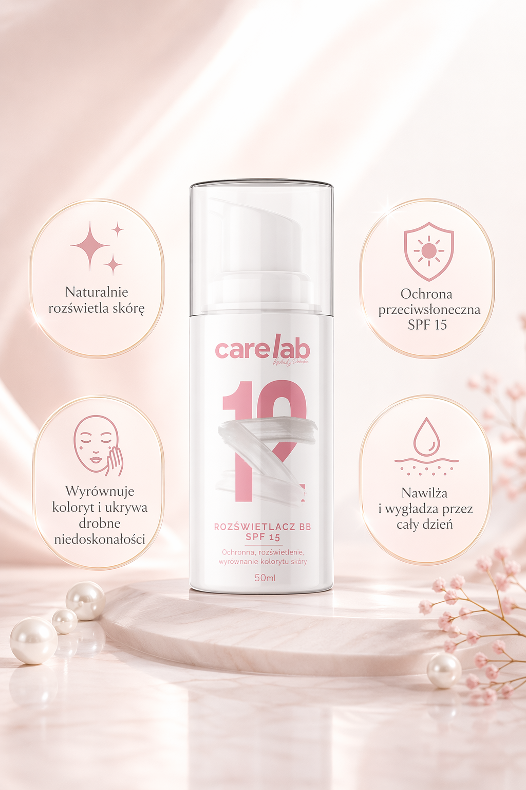 CareLab Rozświetlacz BB SPF15