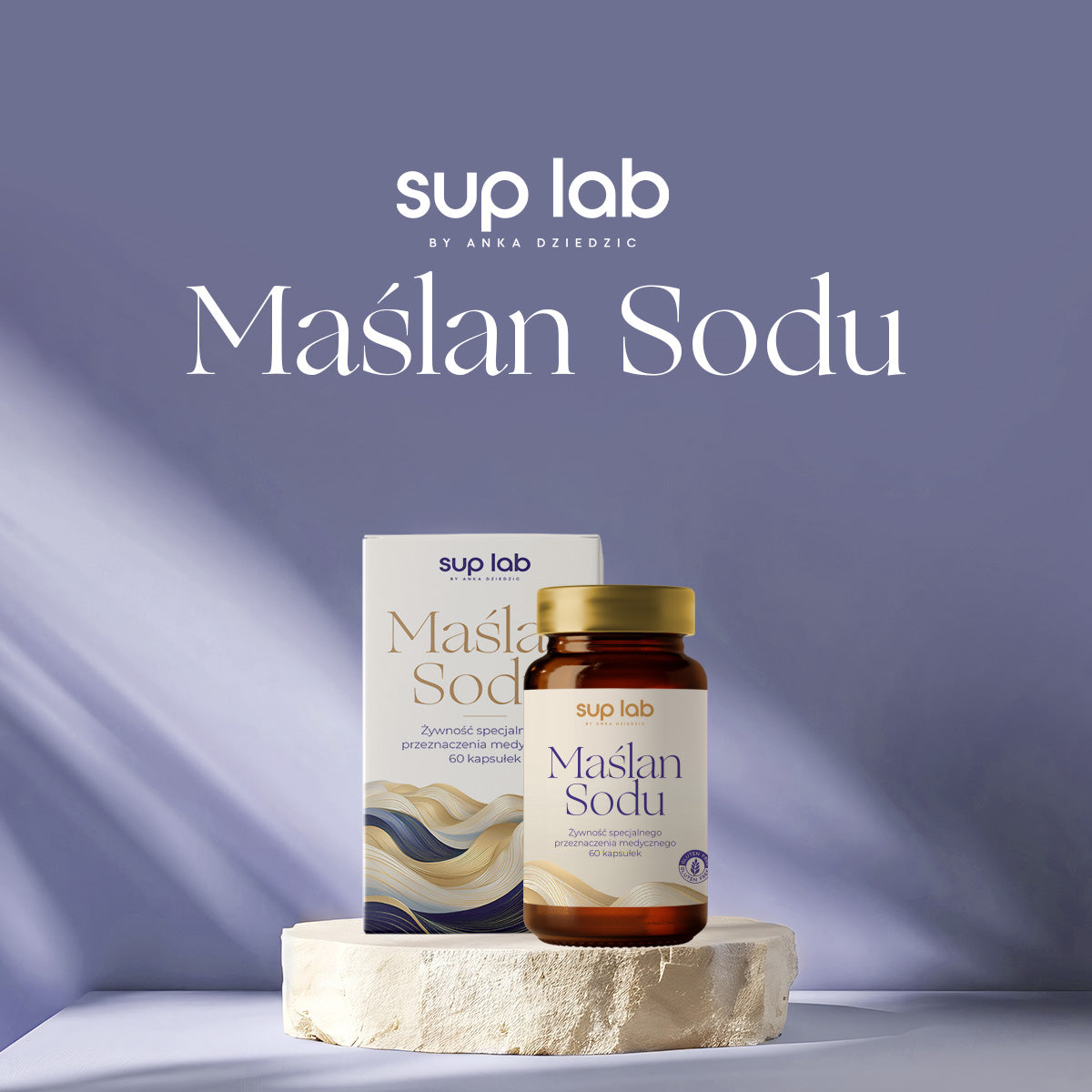 SupLab Maślan Sodu – wizualizacja produktu