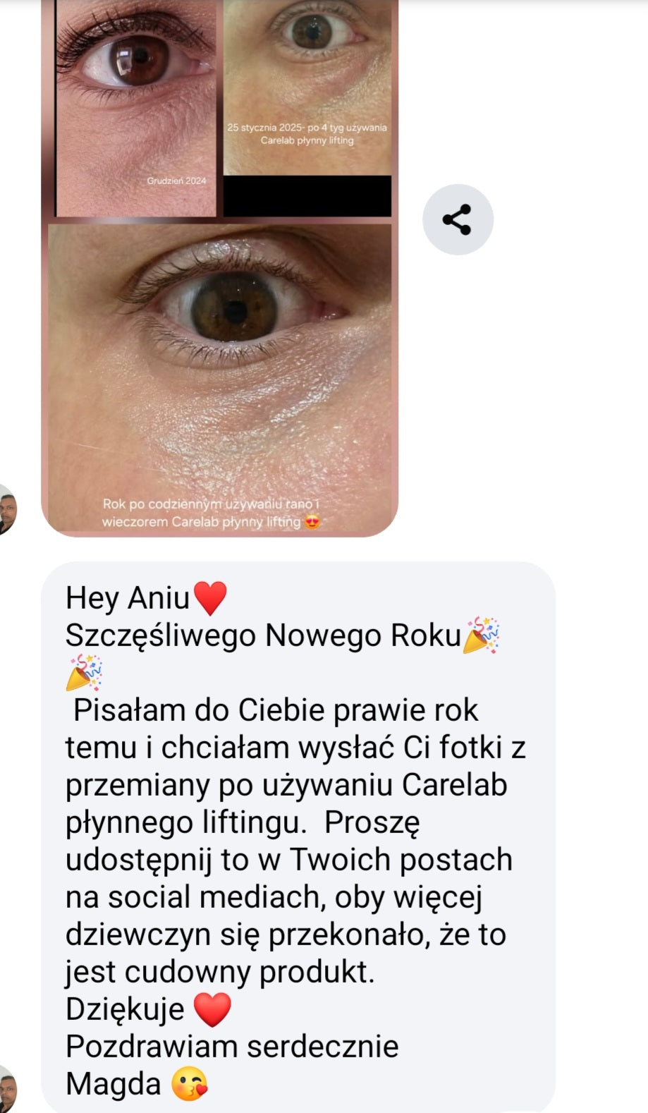Efekt regularnego stosowania