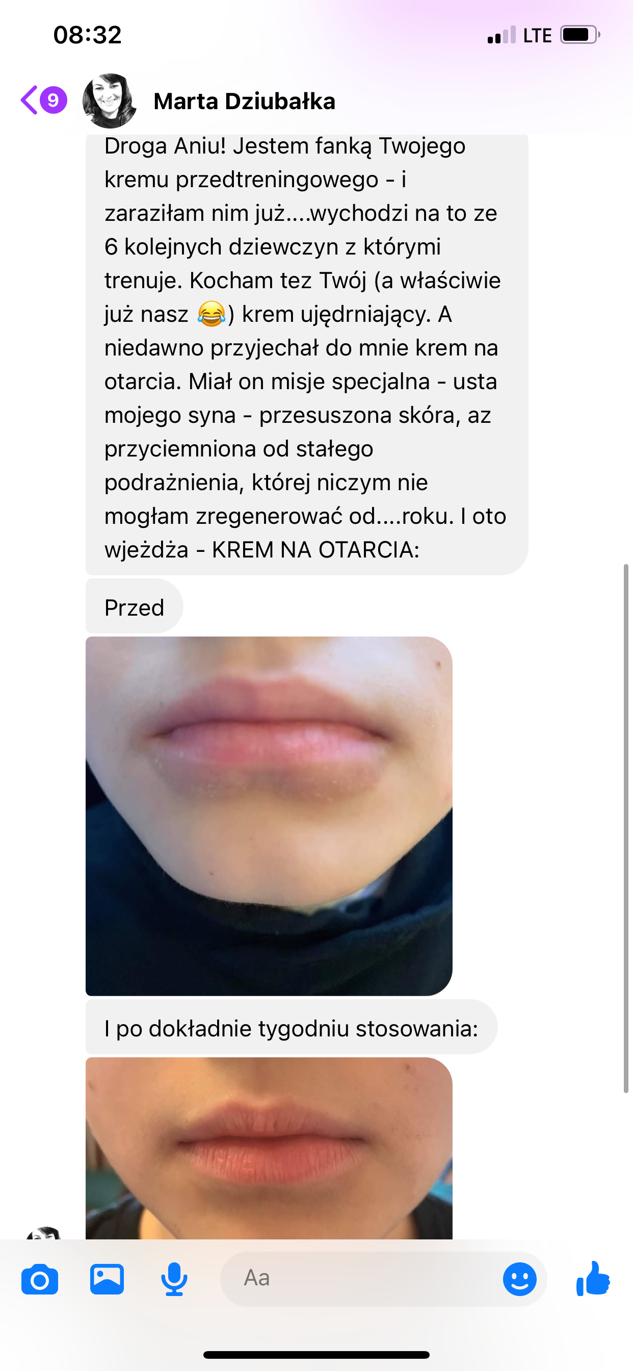 Efekt regularnego stosowania